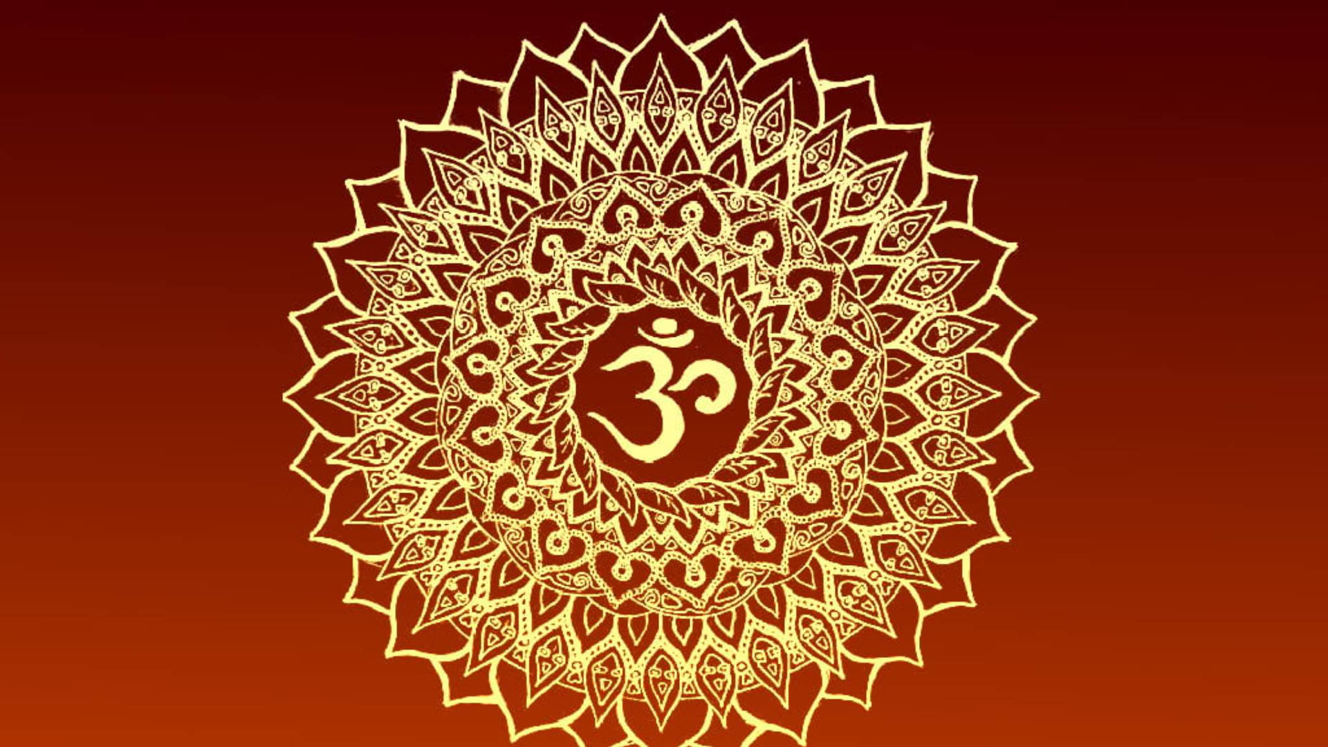 Om Symbol Mandala