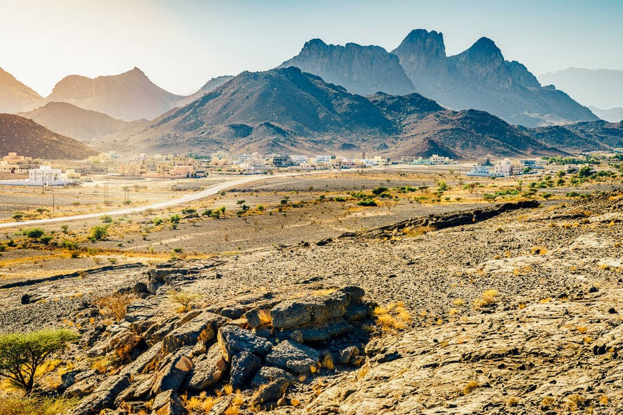 Oman Al Hajar Mountains Wallpaper
