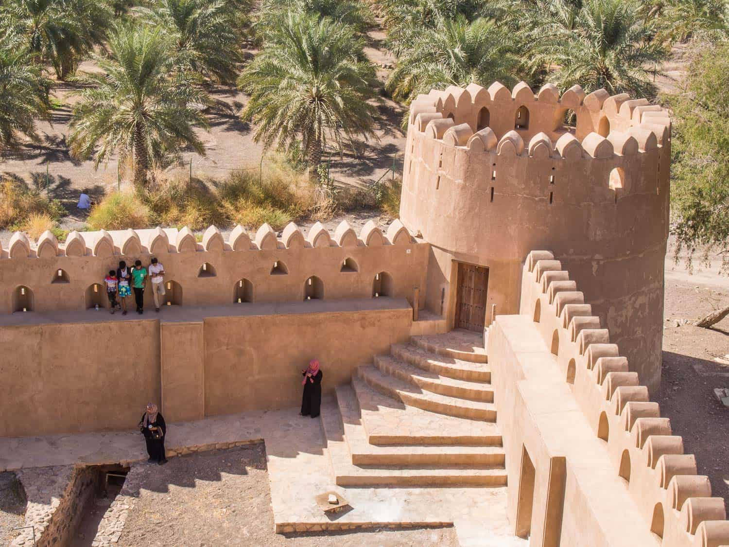 Castillode Jabrin, Omán Fondo de pantalla