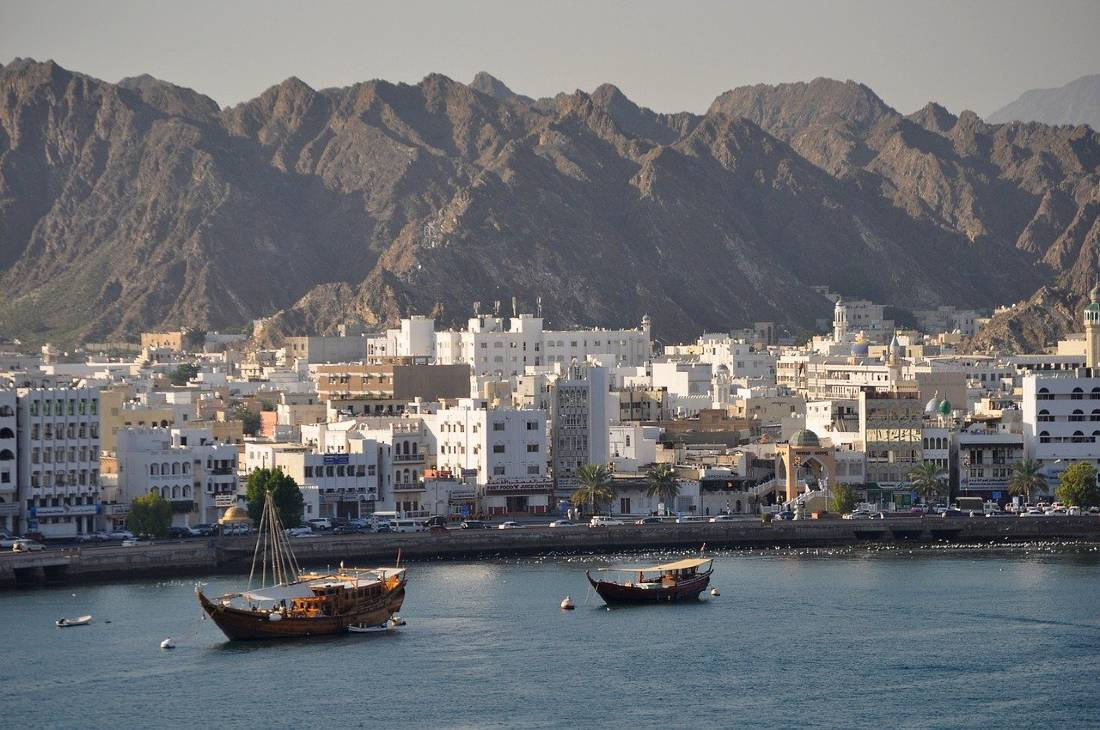 Portodi Mascate, Oman Sfondo