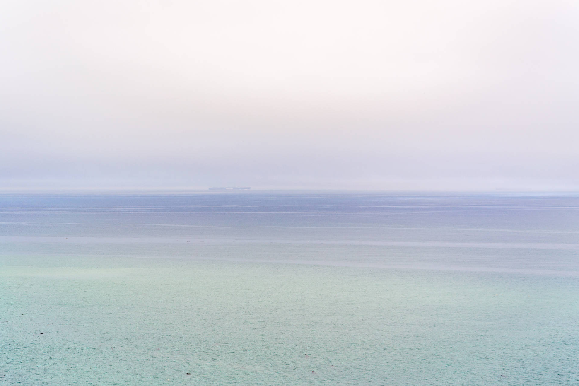 Ombre Ocean Landscape