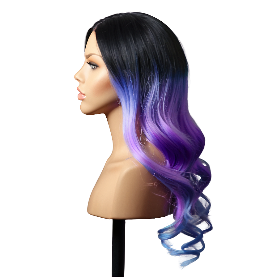 Ombre Wig Png Gwu90 PNG