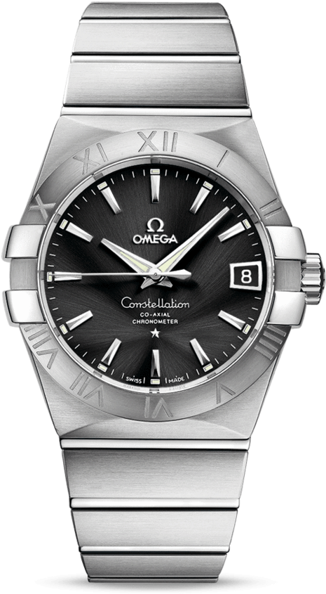 Omega Constellation Co Axial Chronometer Watch PNG