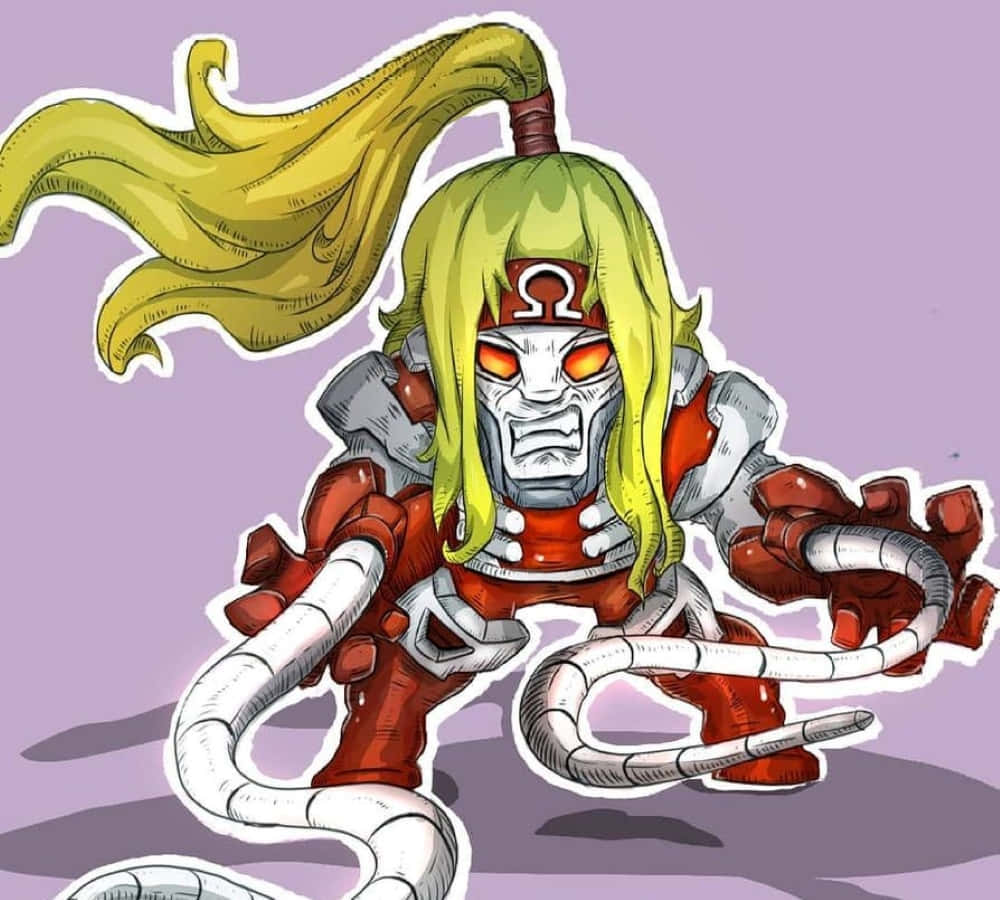 Omega Red, the fearsome Marvel villain in action Wallpaper