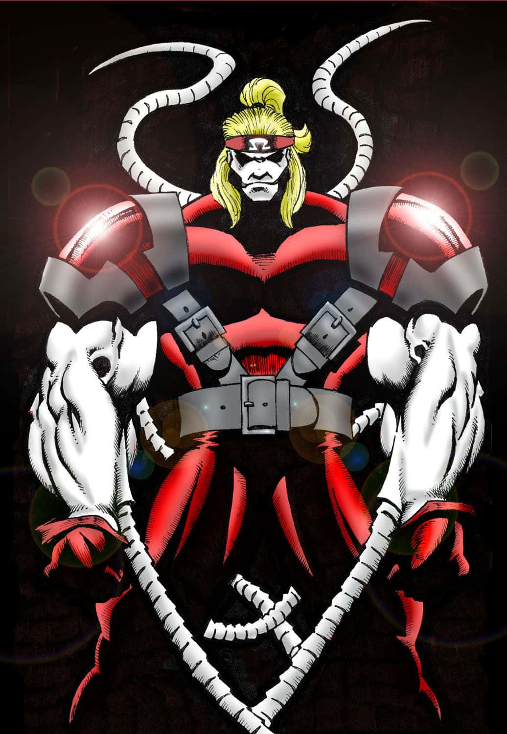 Omega Red - The deadly super-villain from Marvel Comics Wallpaper