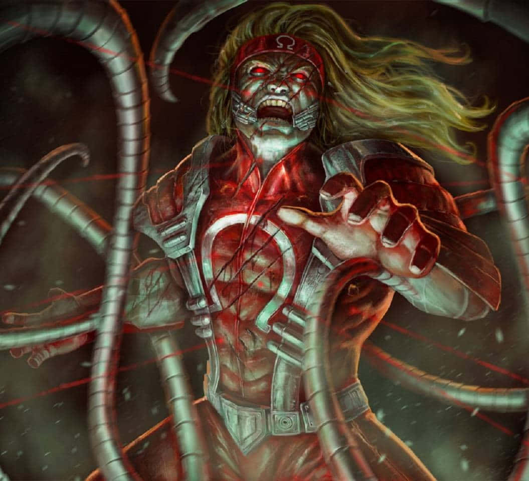 Omega Red, the deadly mutant adversary Wallpaper