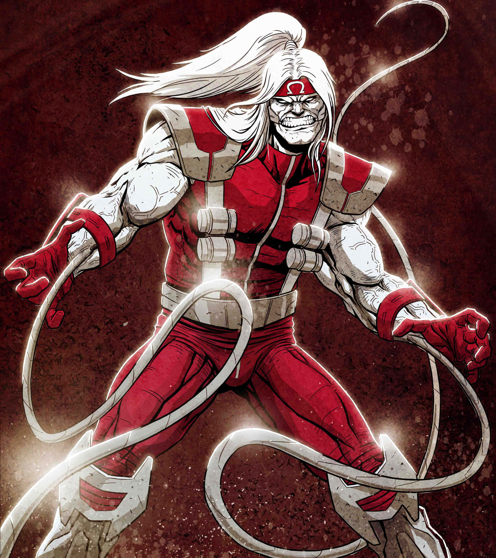 Omega Red - The Ferocious Mutant Villain Wallpaper
