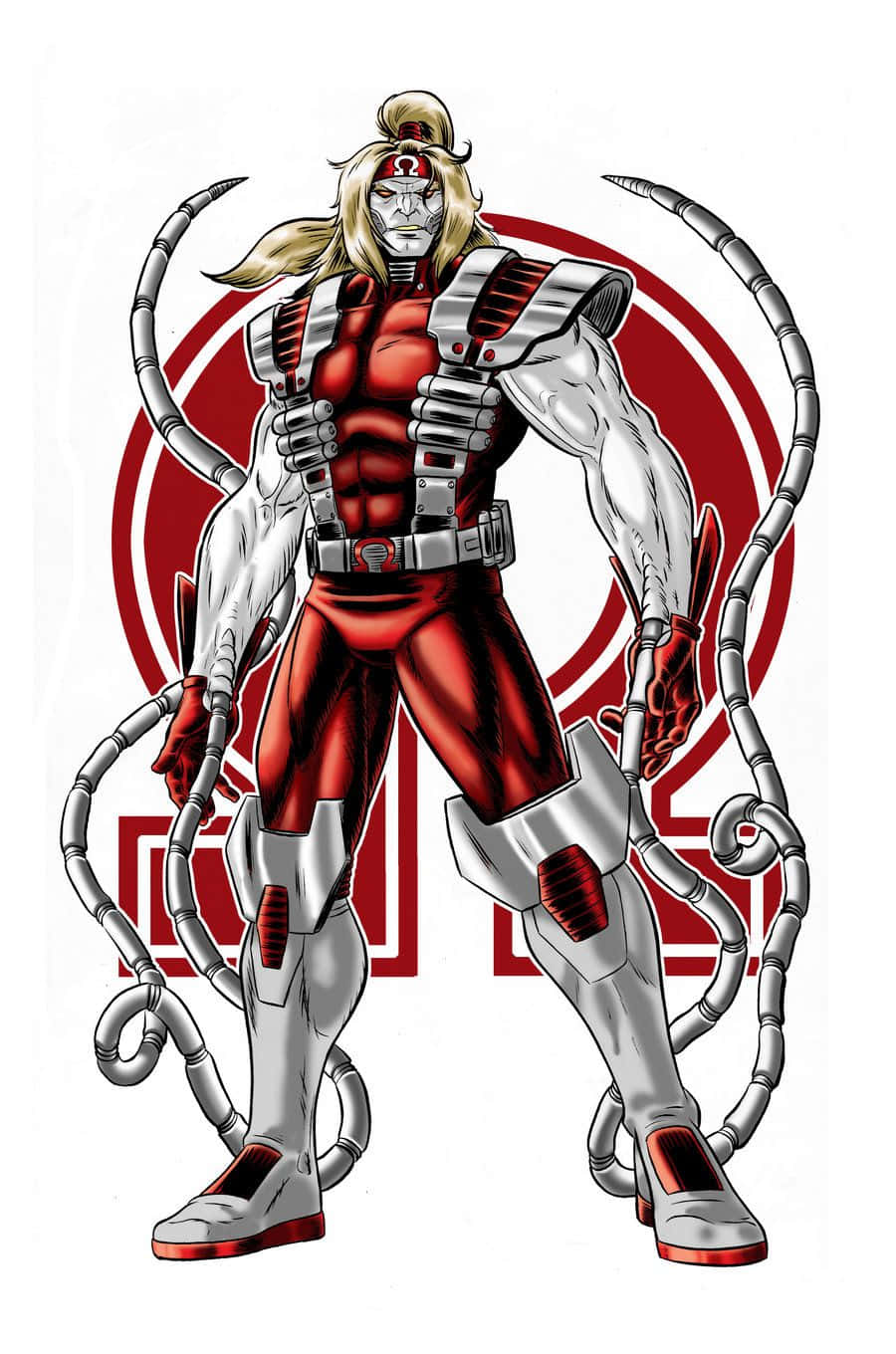 Omega Red, the fearsome mutant villain Wallpaper