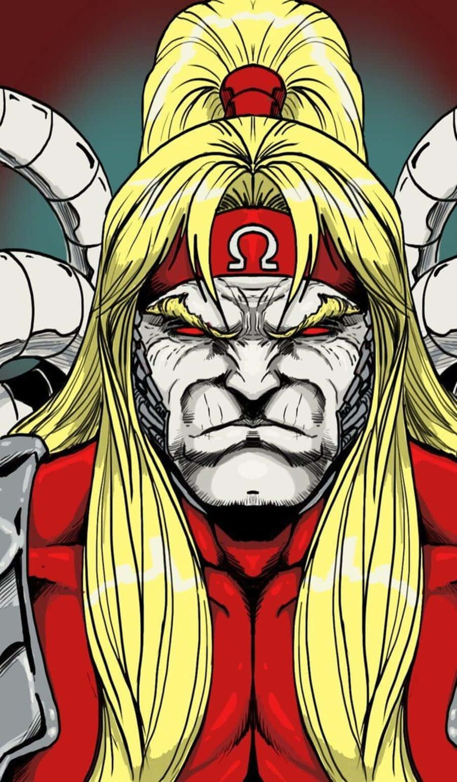The Powerful Omega Red Unleashed Wallpaper
