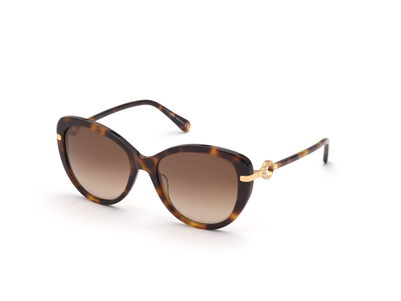 Omega Sunglasses Cat Eye Brown Wallpaper