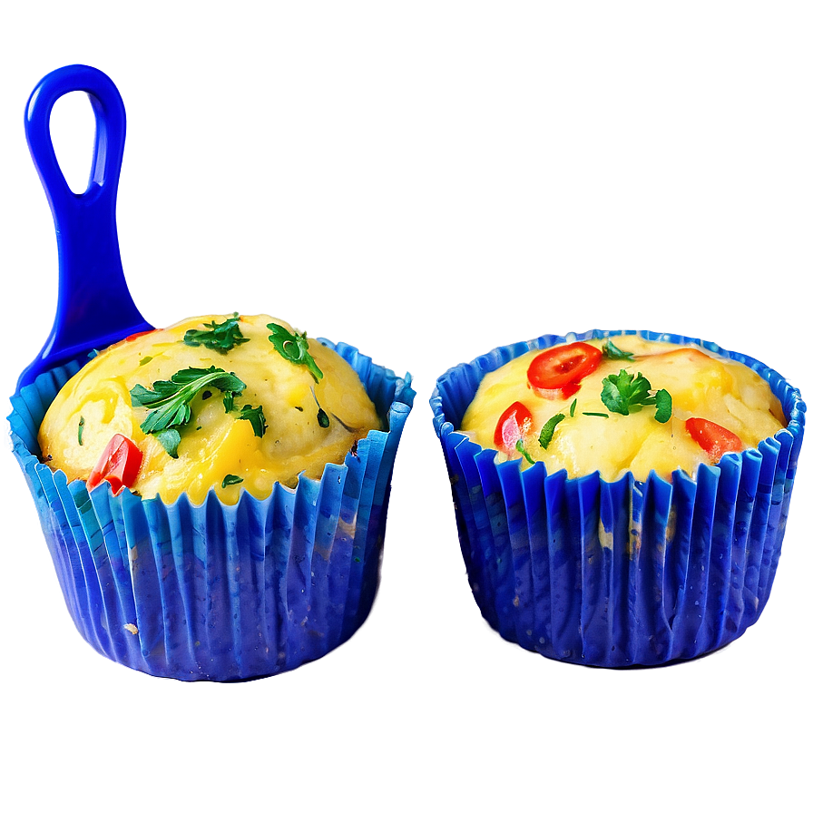Omelette Muffins Portable Png Wsf PNG