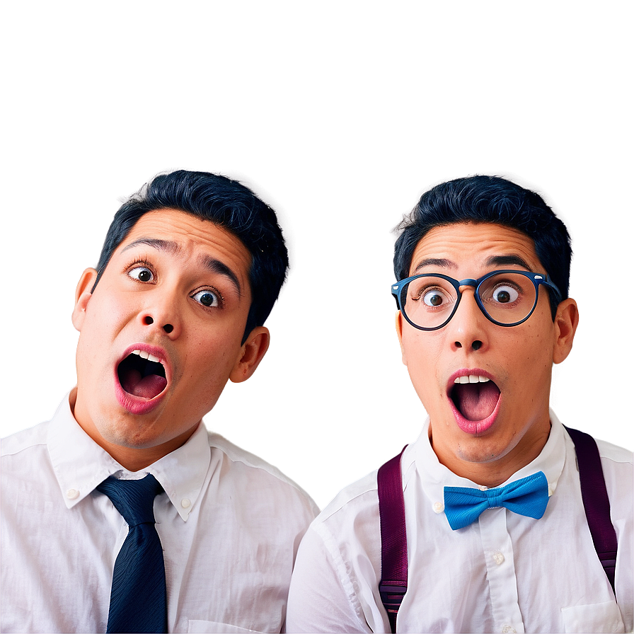 Download Omg Excited Face Png Kdb | Wallpapers.com