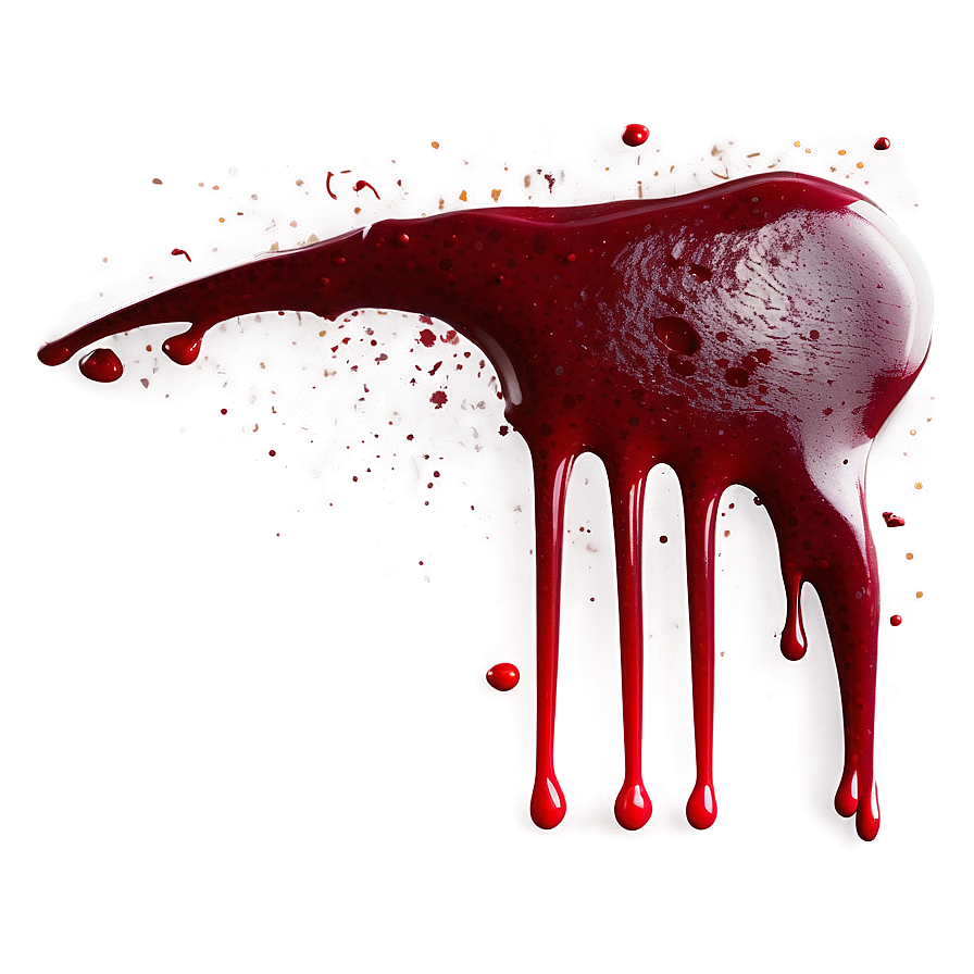 Ominous Red Blood Splatter Png Lhp70 PNG