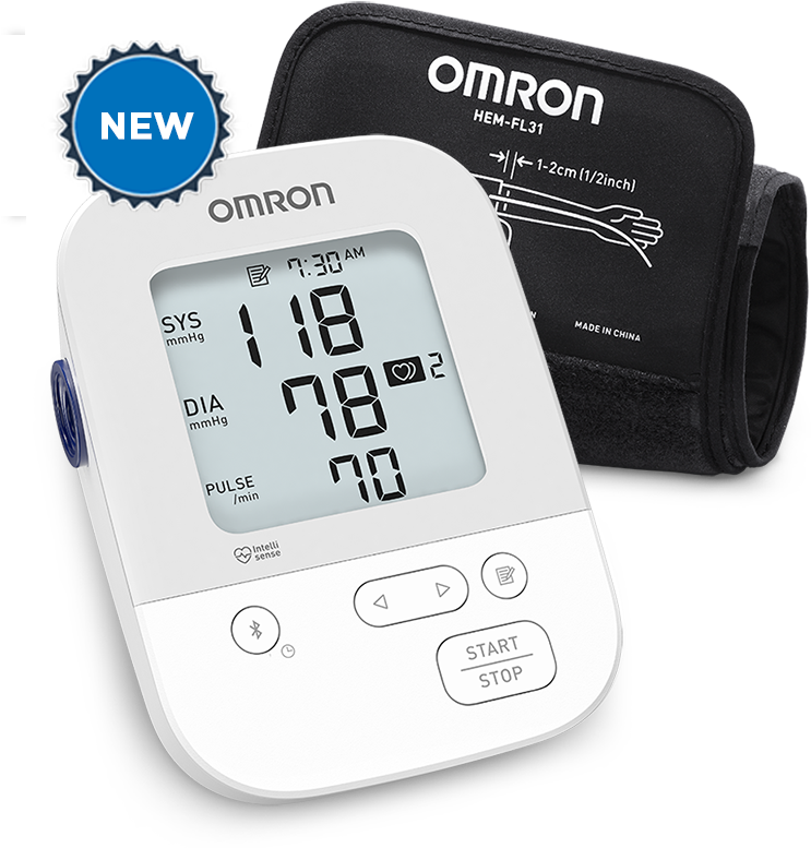 Omron Blood Pressure Monitor H E M F L31 PNG