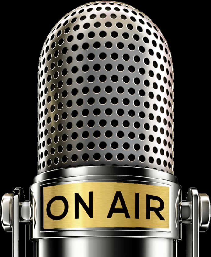 On Air Microphone Image PNG