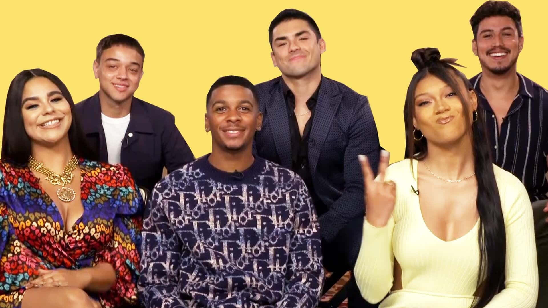 The four best friends from "On My Block" Wallpaper