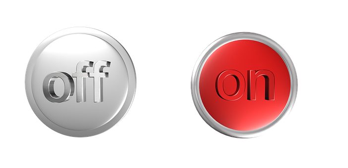 On Off Buttons Icon PNG