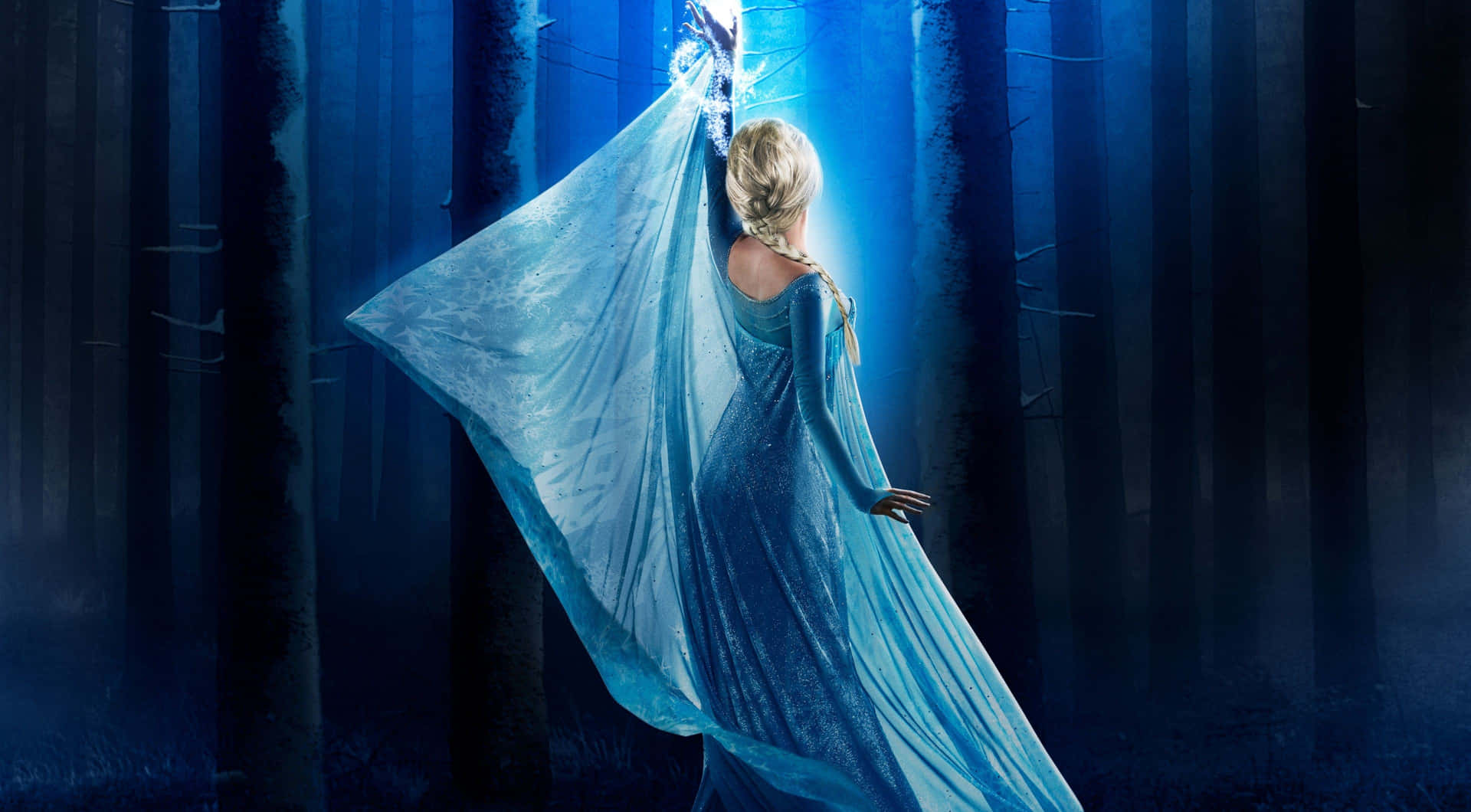 Frozen Elsa In The Forest