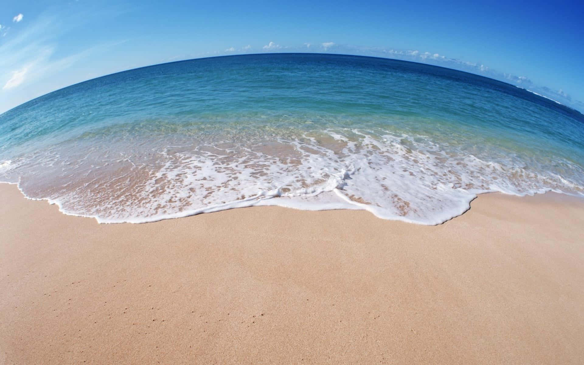 Ondemaestose Dell'oceano In Una Giornata Di Sole