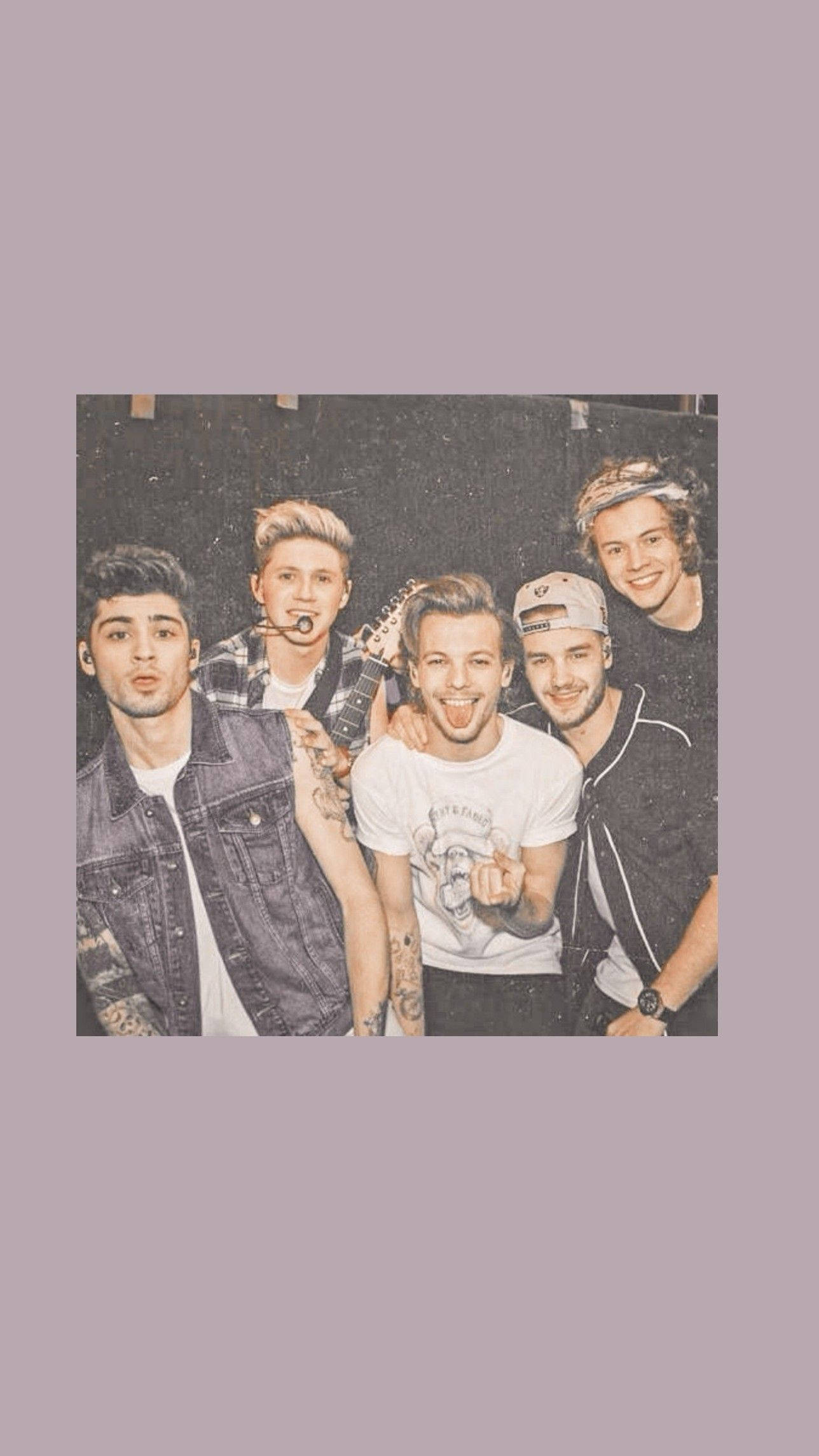 One Direction Aesthetic Faded Wallpaper