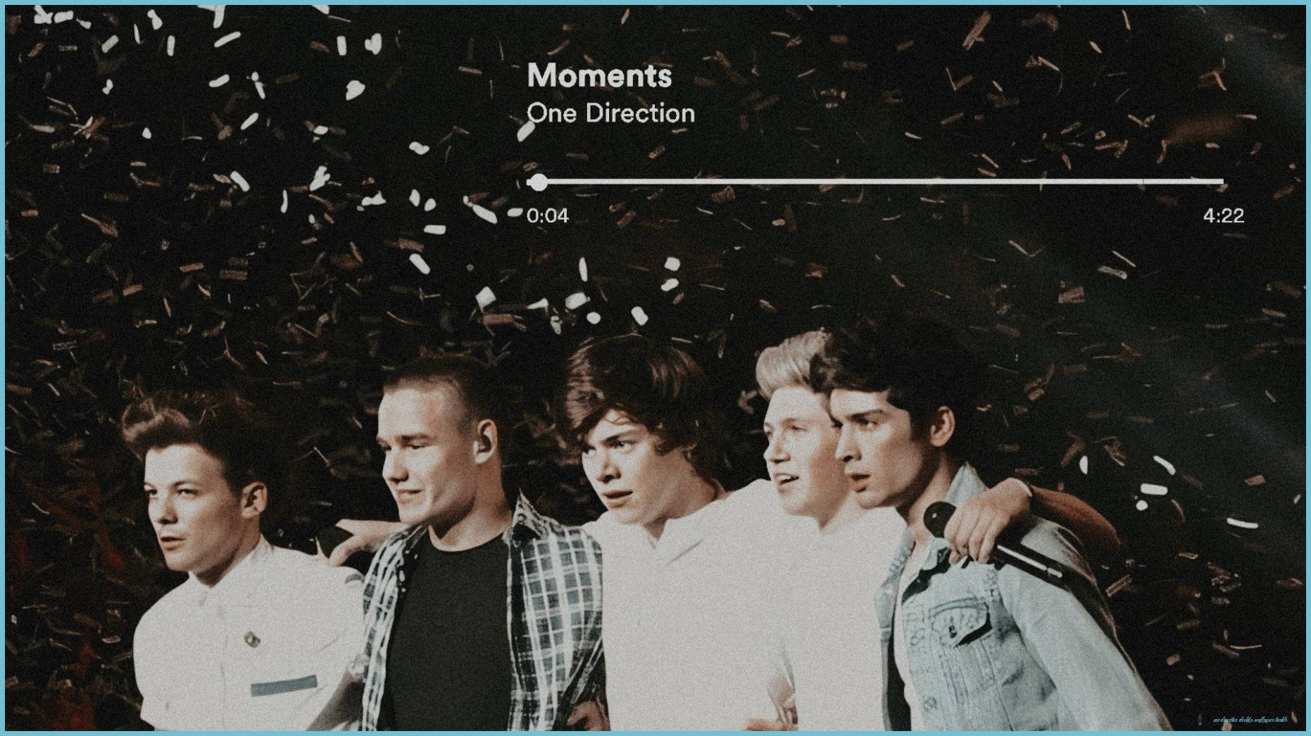 One Direction Aesthetic Moments Wallpaper