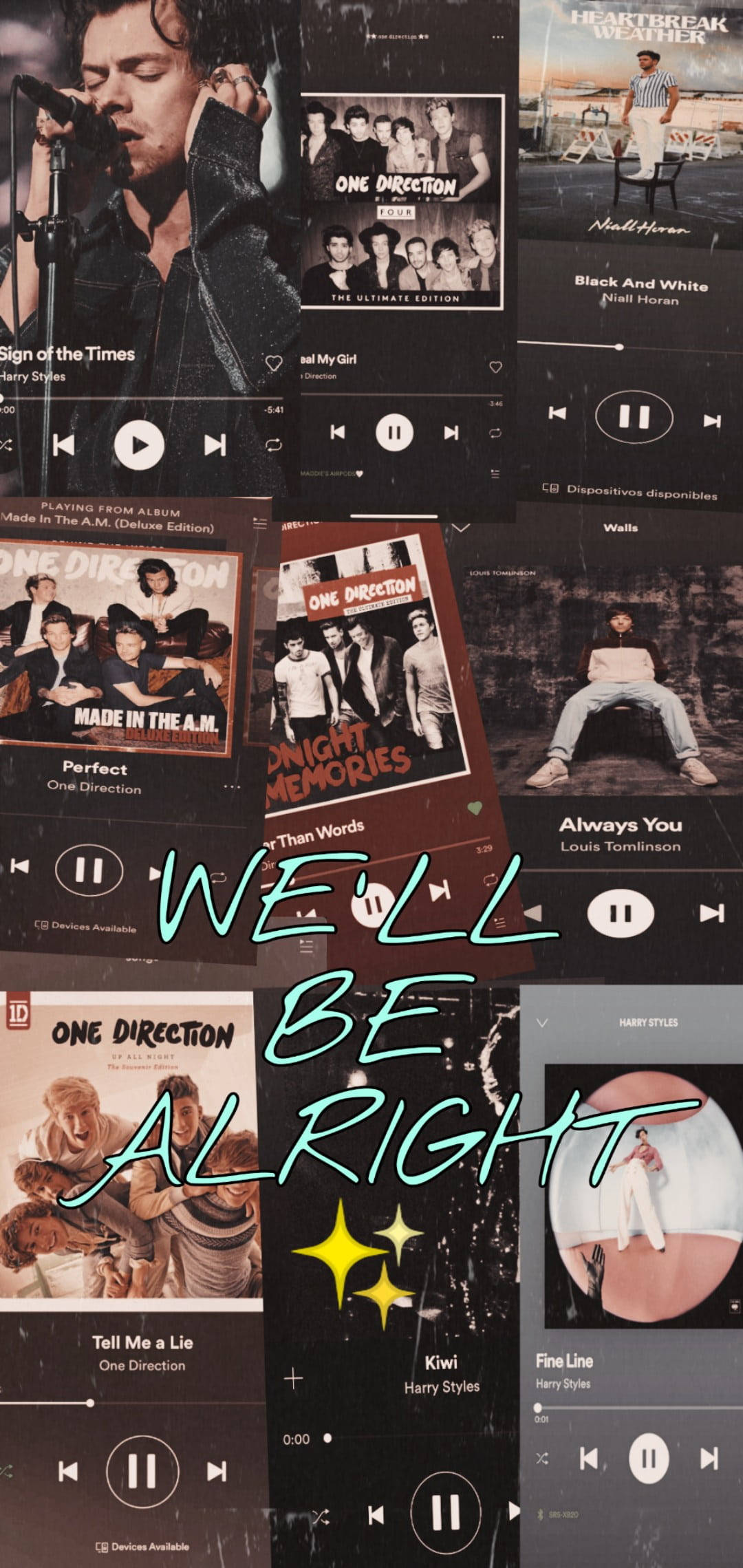 One Direction Aesthetic We’ll Be Alright Wallpaper
