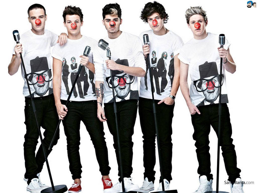 One Direction Clowns Background