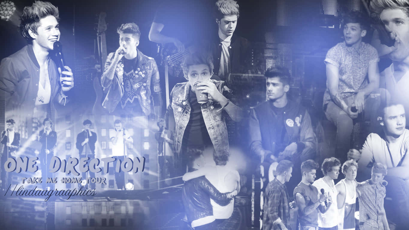 Check out this awesome One Direction laptop for the biggest 1D fan! Wallpaper
