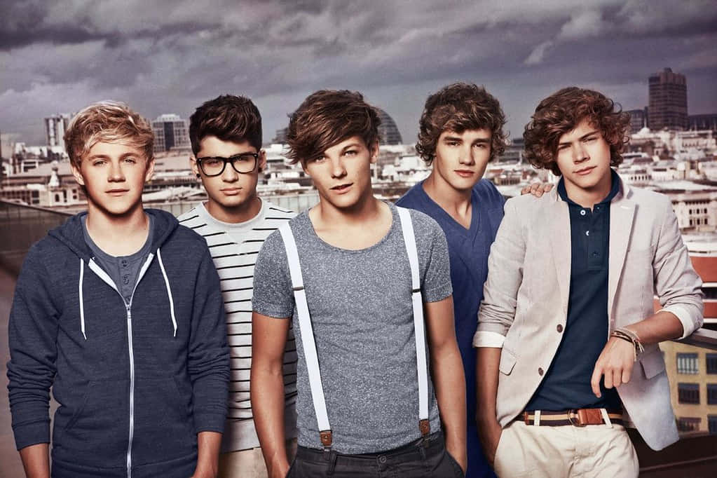 Embark on a Digital Journey with a One Direction Laptop Wallpaper