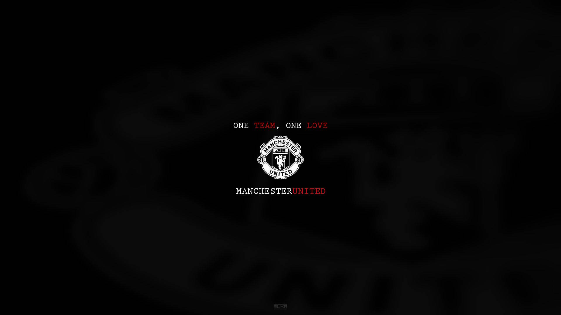 One Love Manchester United Wallpaper