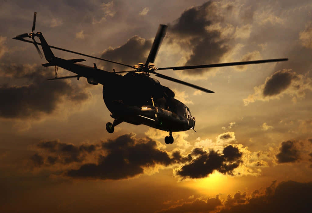 One Mil Mi-8 Cool Helicopter Wallpaper