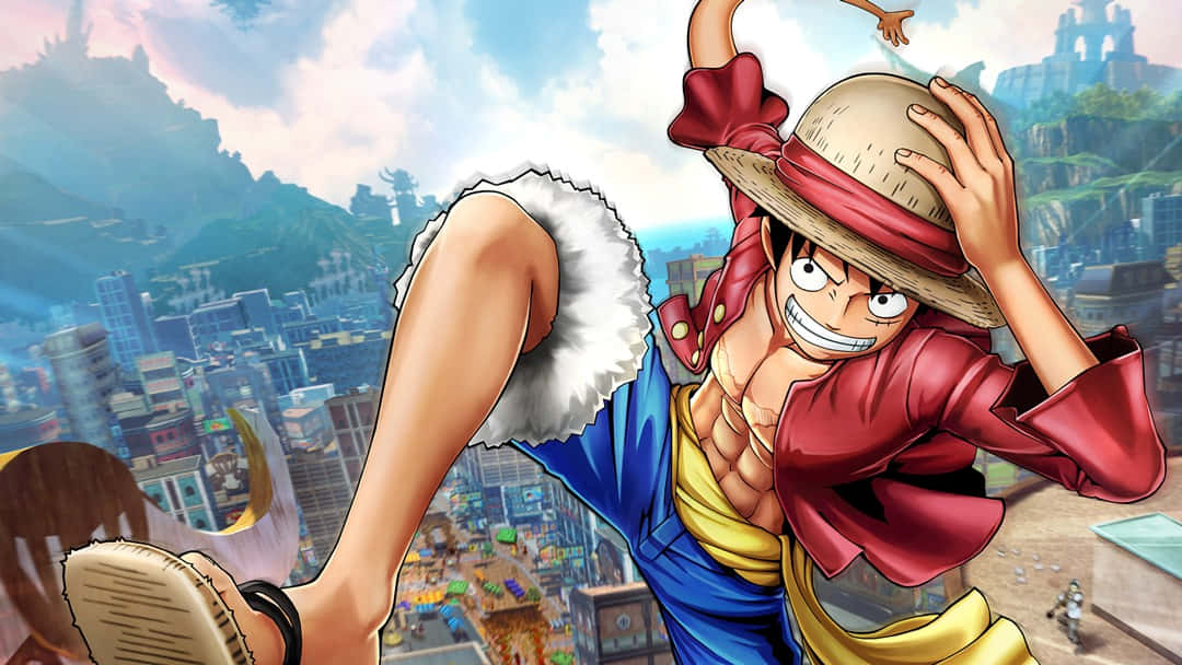 Luffyog Strygejernspersonerne Er Klar Til At Sætte Sejl I Jagten På One Piece!