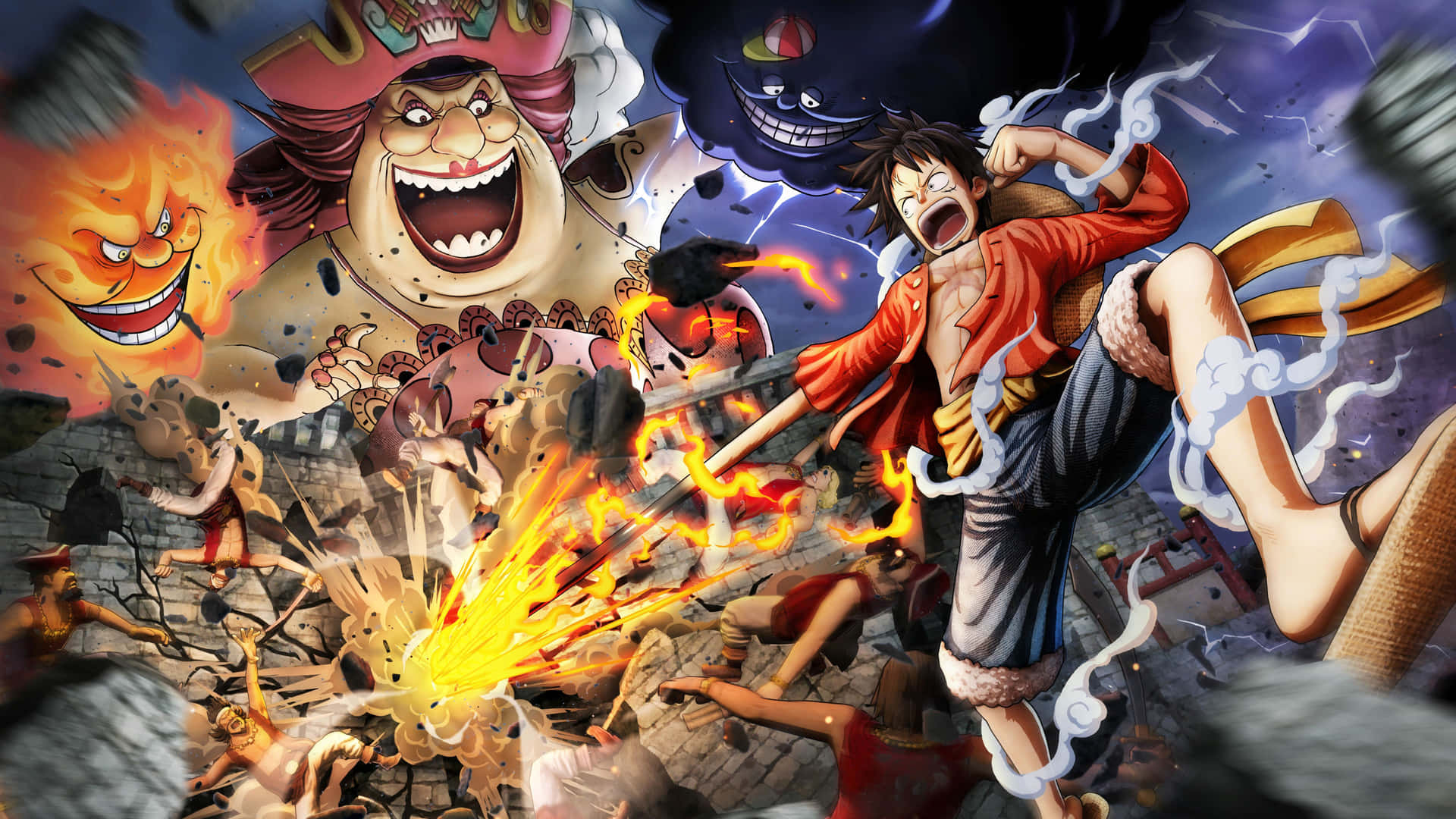"Explore the world of the Grand Line with the one and only Straw Hat Crew!" Wallpaper