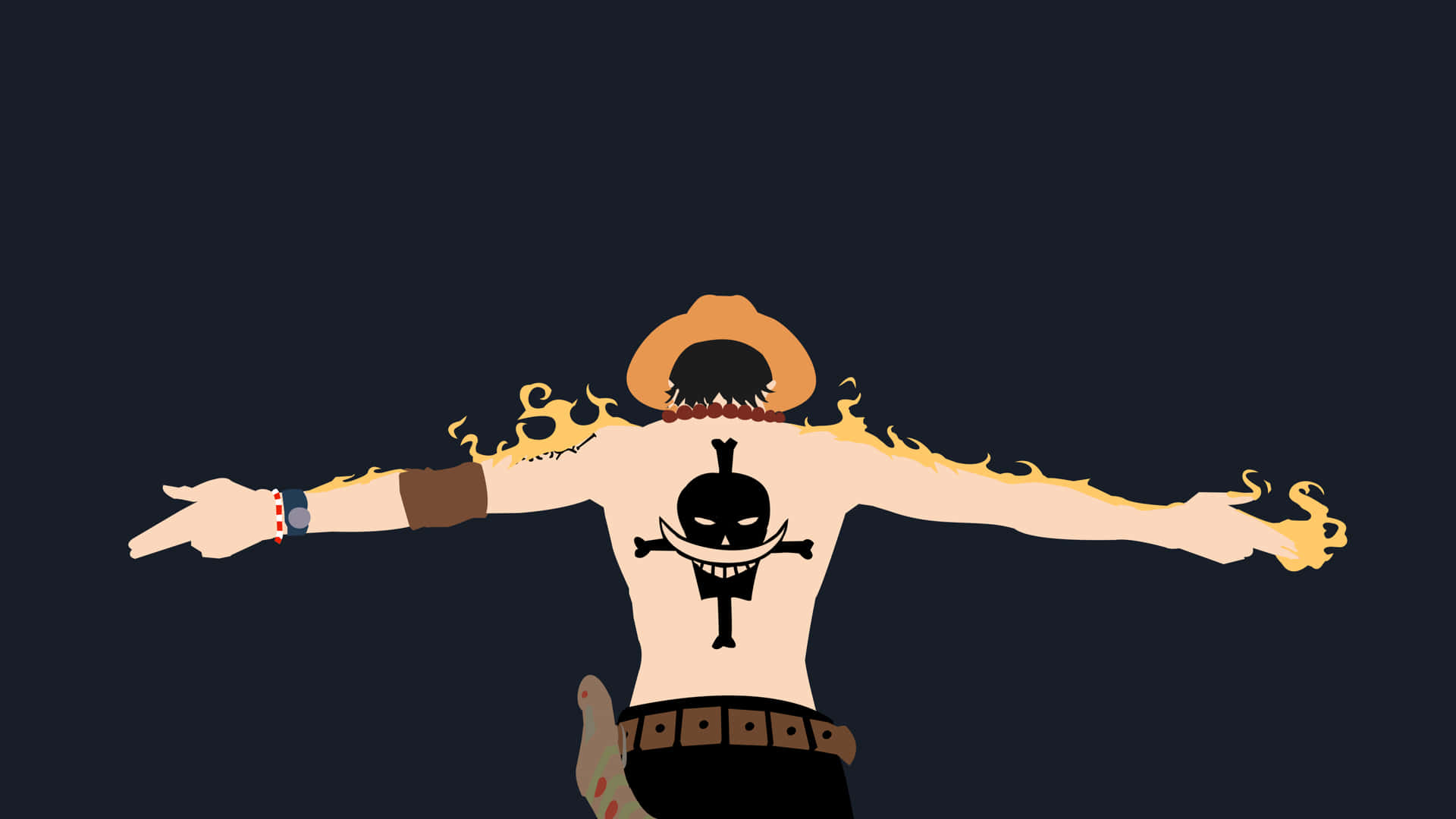 One Piece Spreading Arms 5k Wallpaper