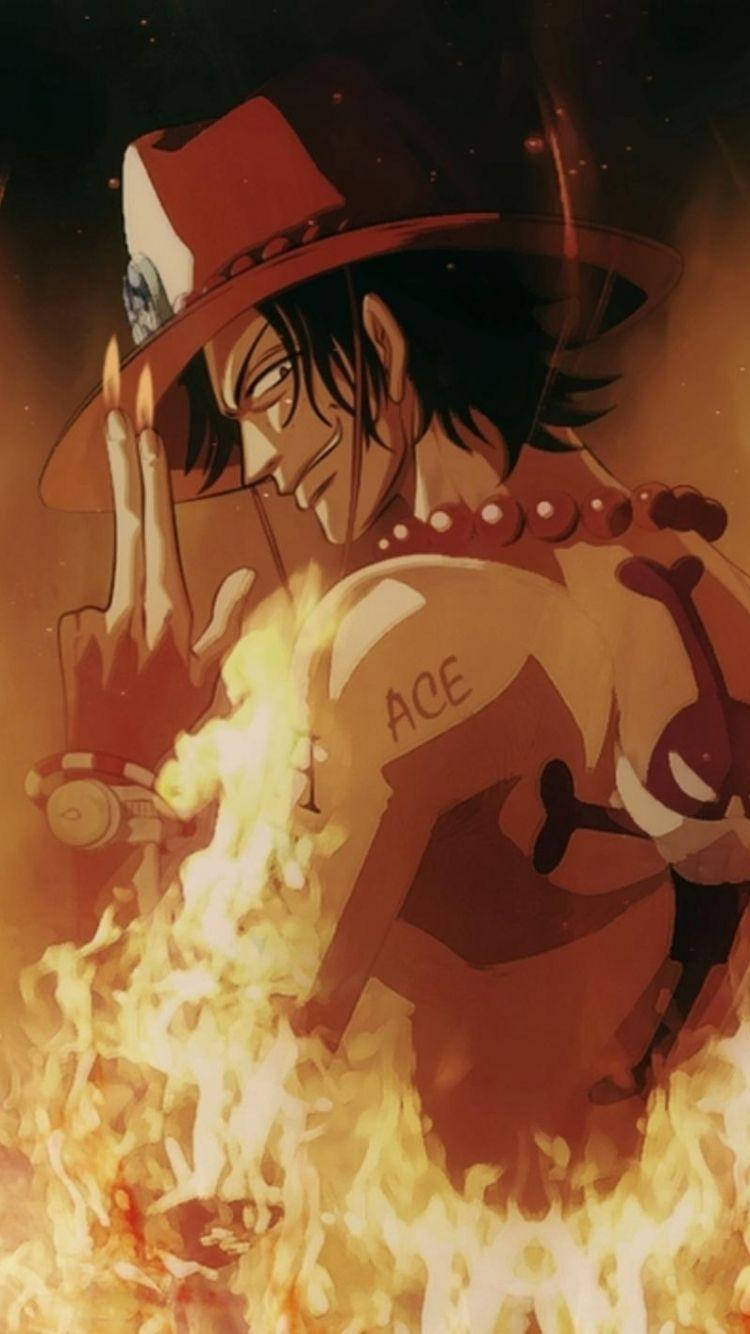 One Piece Ace Fire Fingers