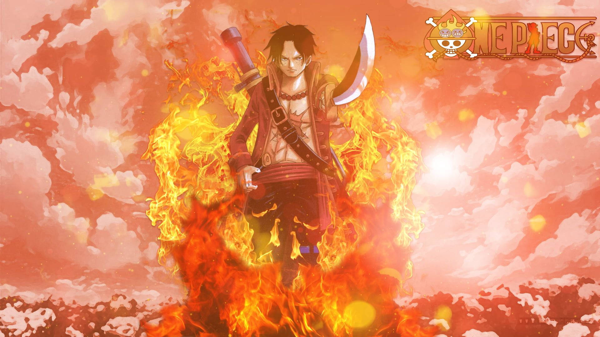 One Piece Ace Pirate King Wallpaper