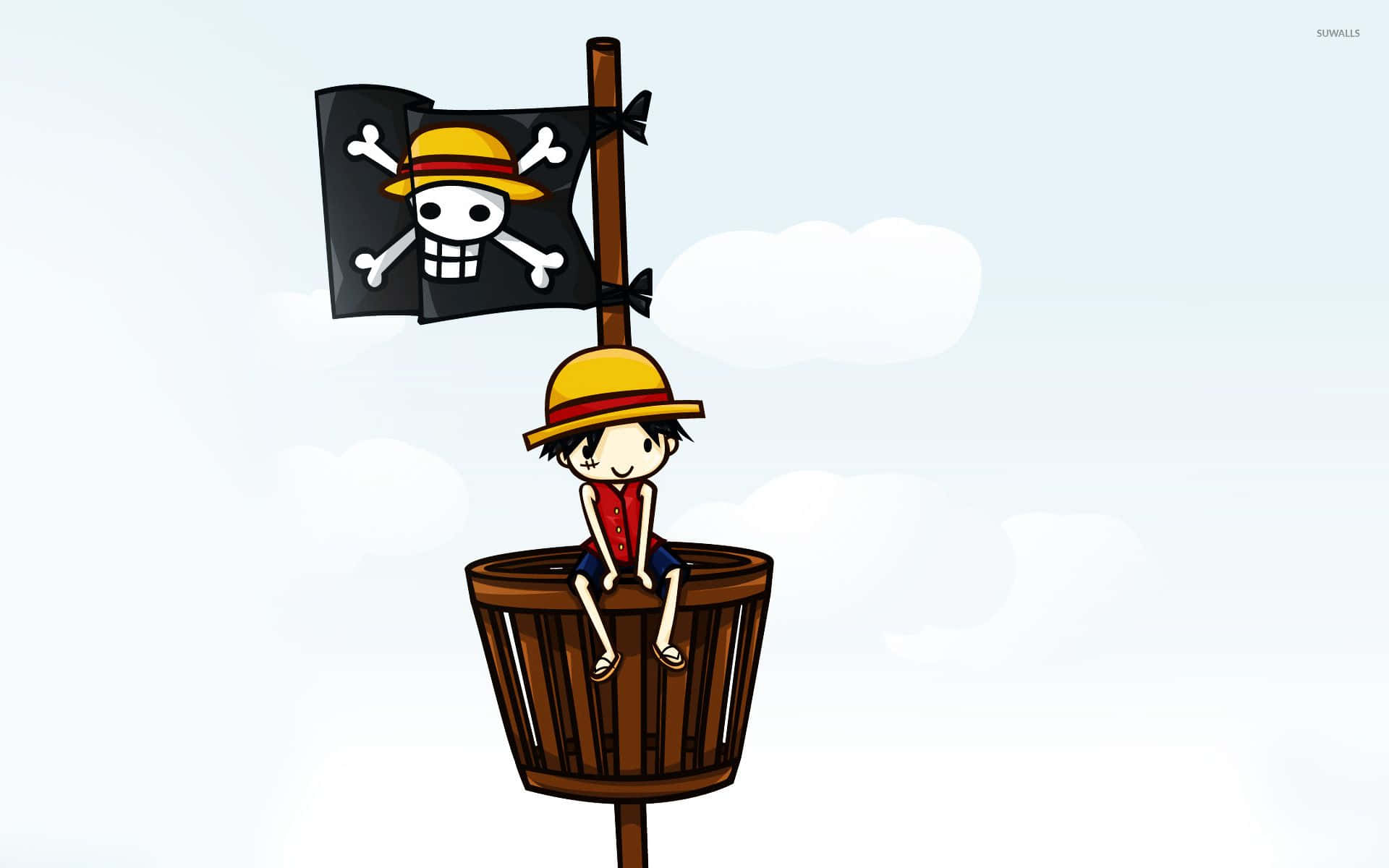 One Piece Anime Flag Pirates Wallpaper