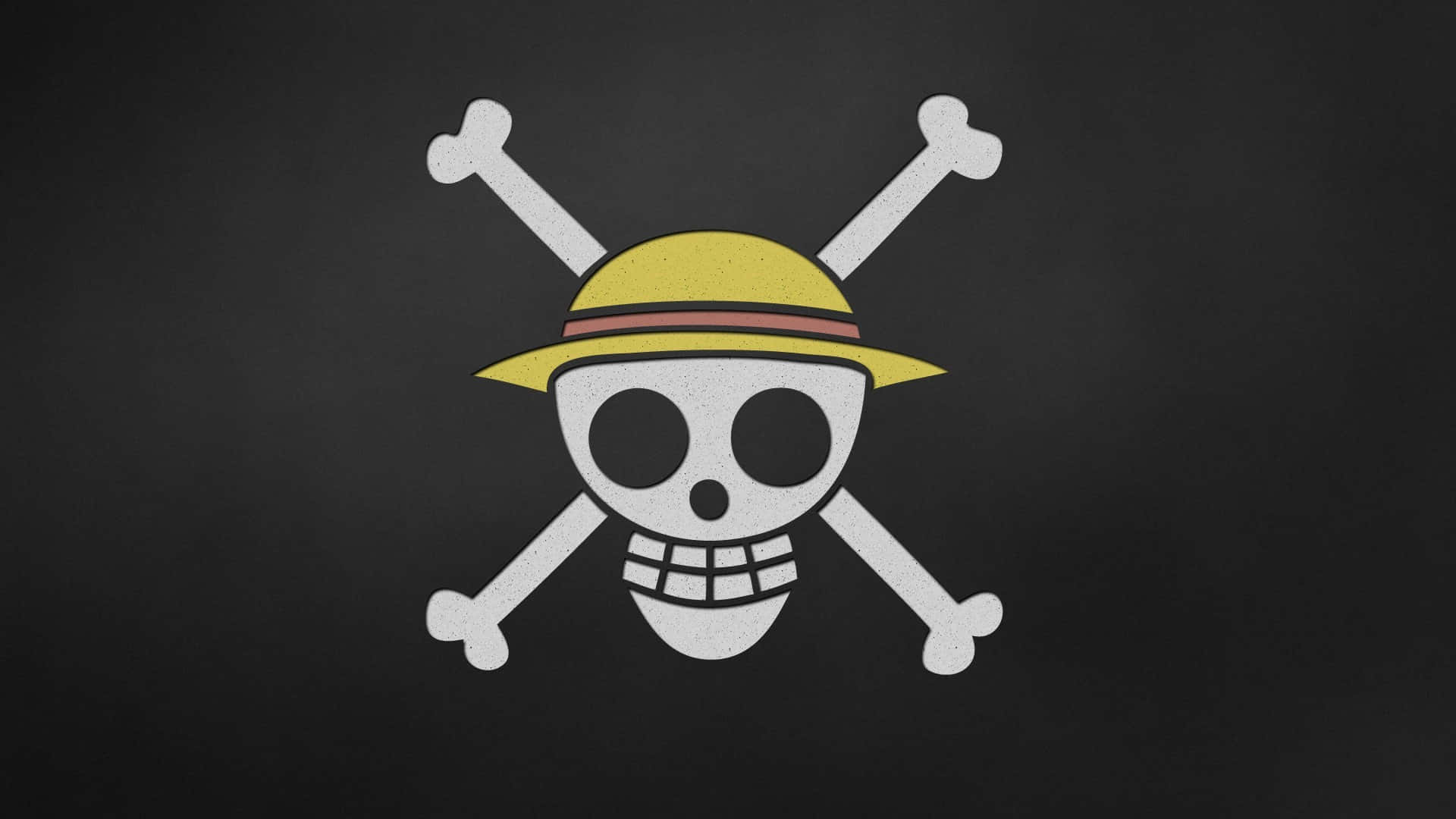 One Piece Anime Jolly Roger Bakgrunnsbildet