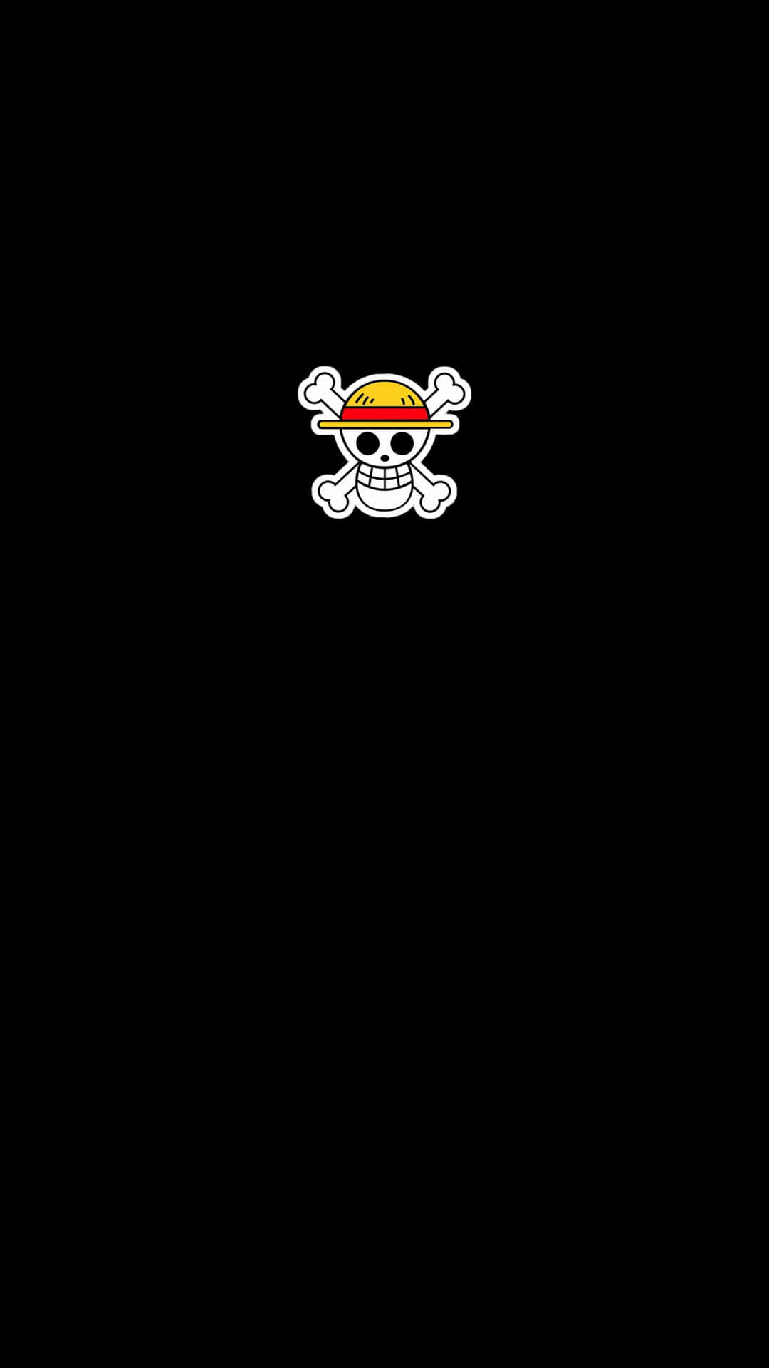 One Piece Anime Jolly Roger Bakgrunn Bakgrunnsbildet