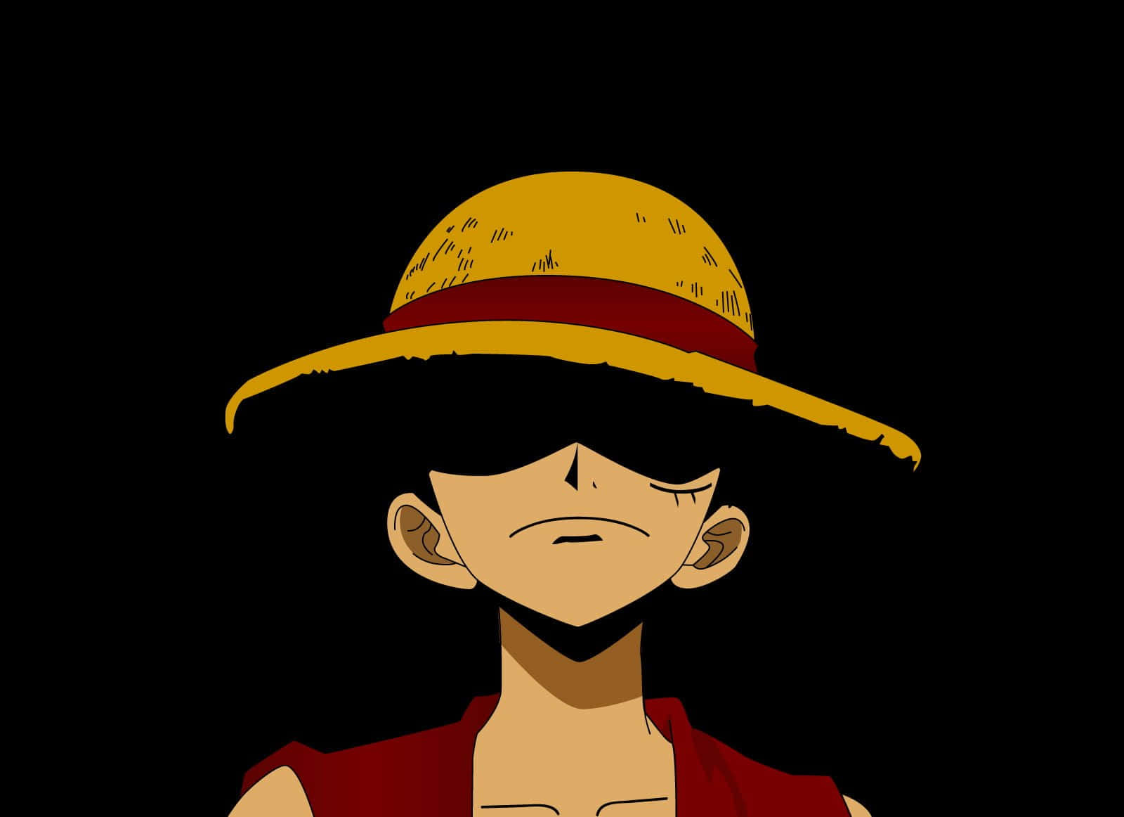 One Piece Anime Shadowed Eyes Wallpaper
