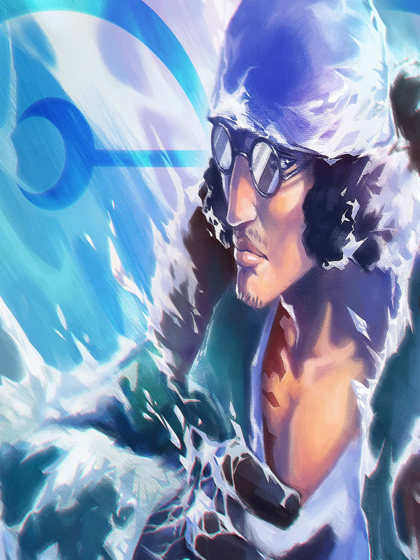 One Piece Aokiji Ice Admiral Wallpaper