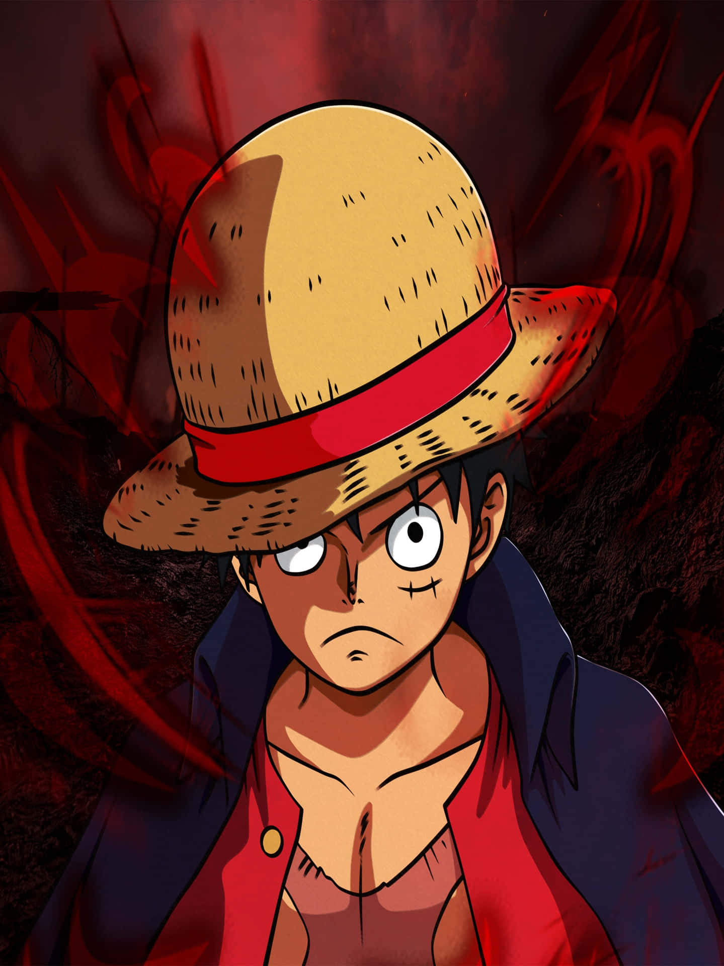 One Piece Character With Straw Hat Wallpaper