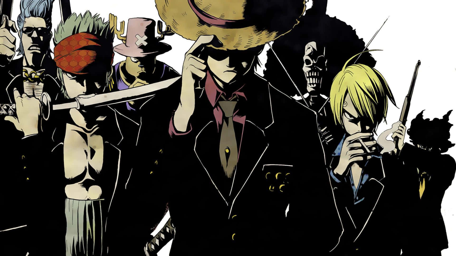 One Piece Characters Assemble! Wallpaper