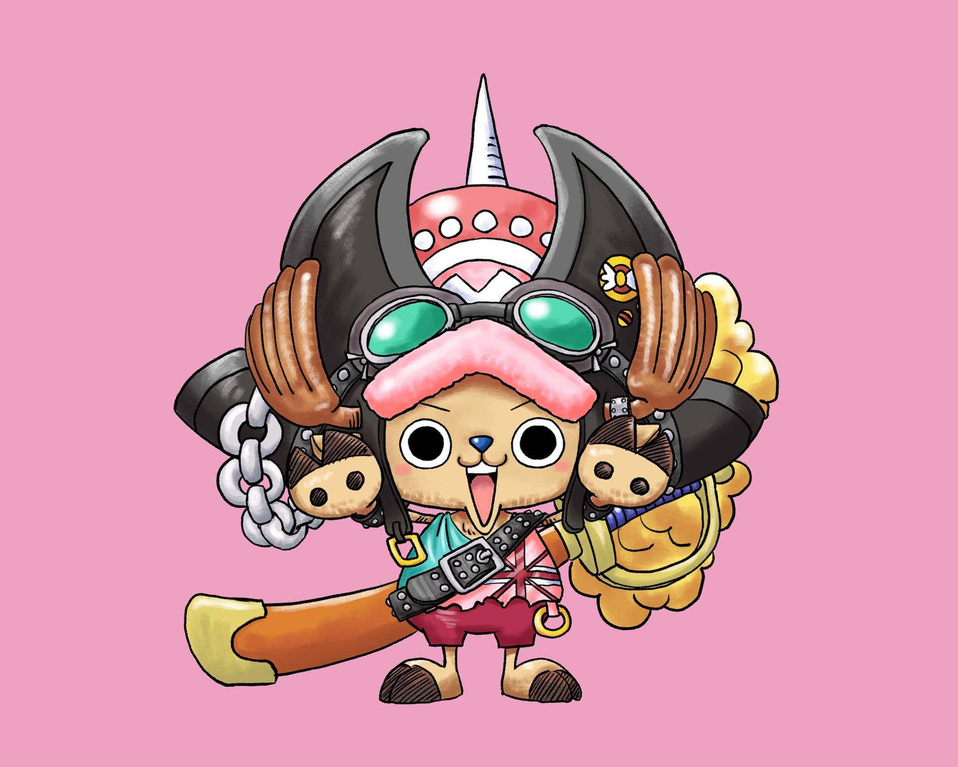 One Piece Chopper Cosplay Aviation Wallpaper