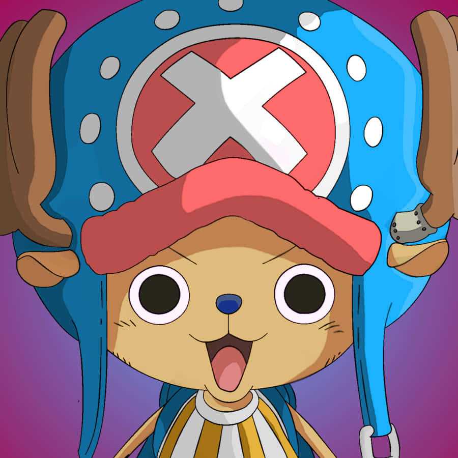 "Chopper of the Straw Hat Pirates sets sail!" Wallpaper