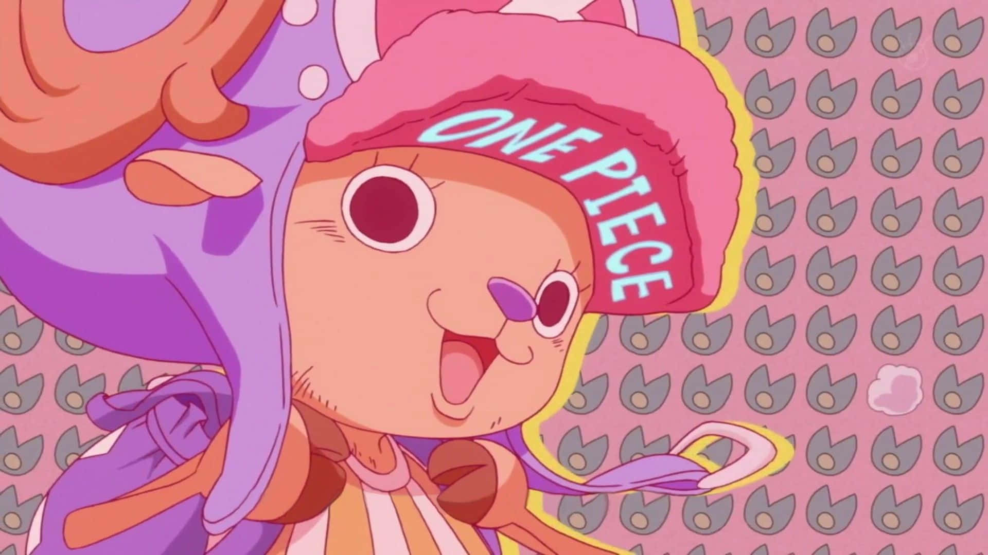 The loyal and beloved reindeer companion of the Straw Hat Pirates, Chopper! Wallpaper