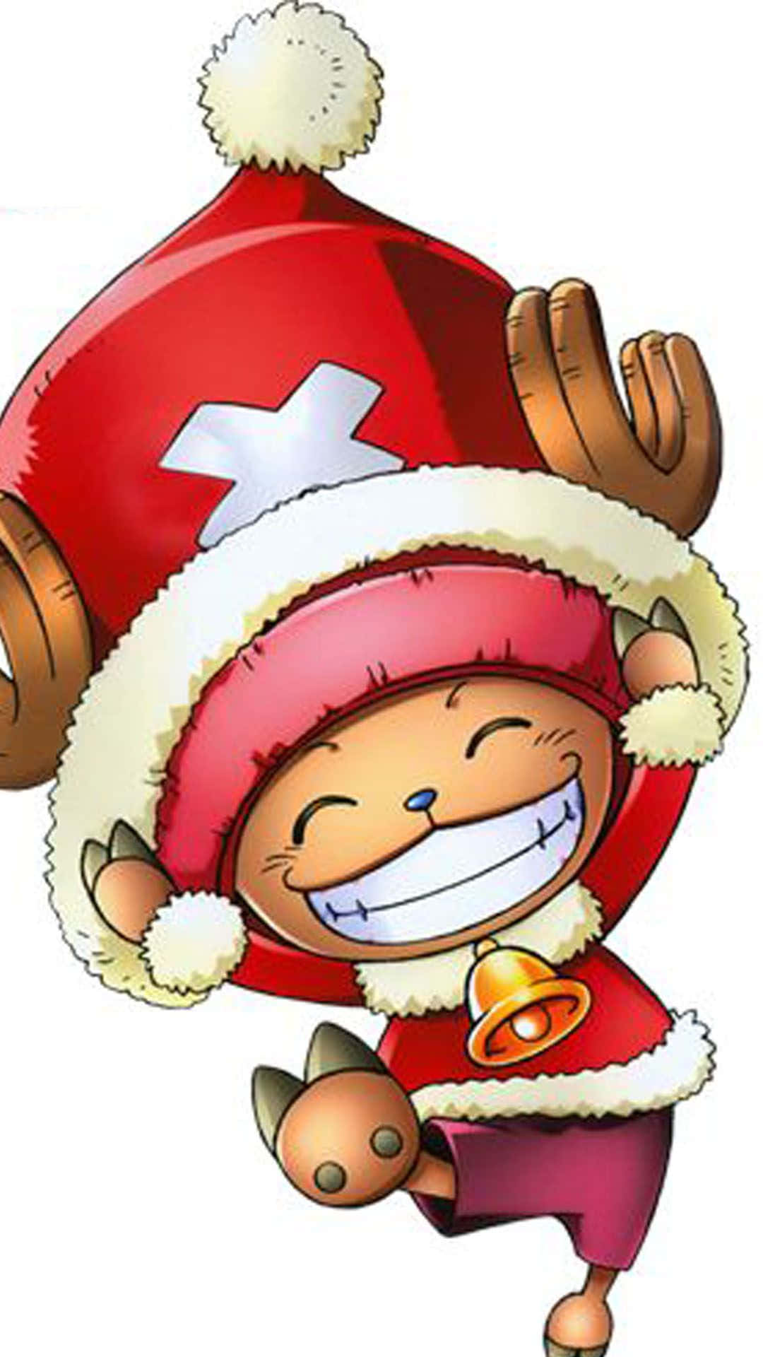 One Piece Christmas Tony Tony Chopper Celebration Wallpaper