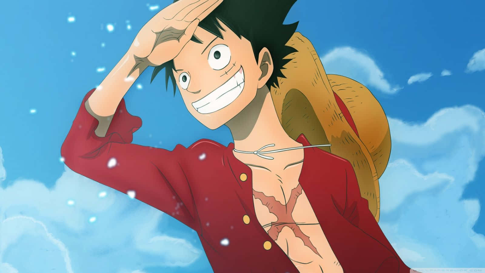 One Piece Cool Monkey D. Luffy Background
