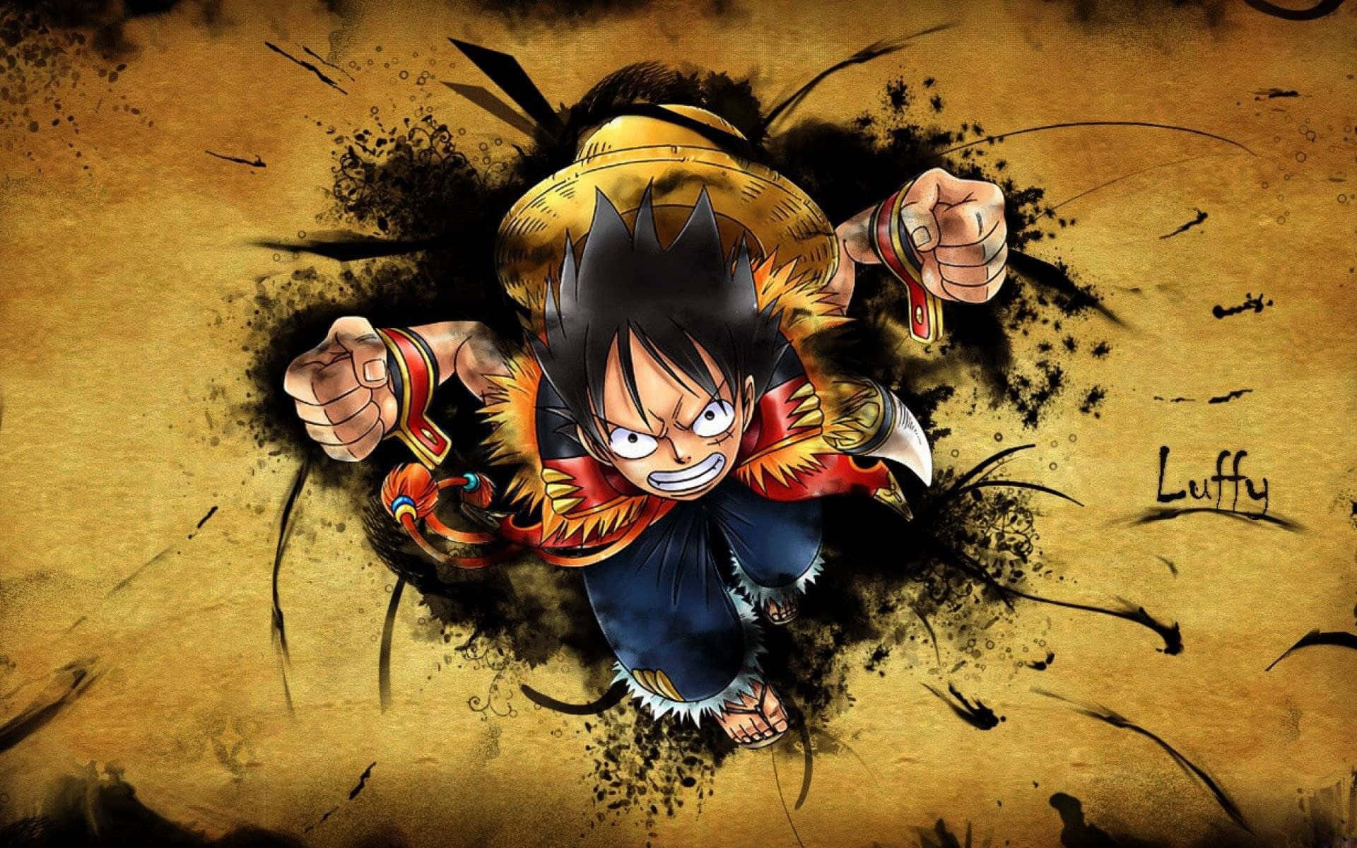 Fansav Den Populära Anime-serien One Piece Kommer Att Älska Denna Häftiga Bakgrundsbild För Dator Eller Mobil. Wallpaper
