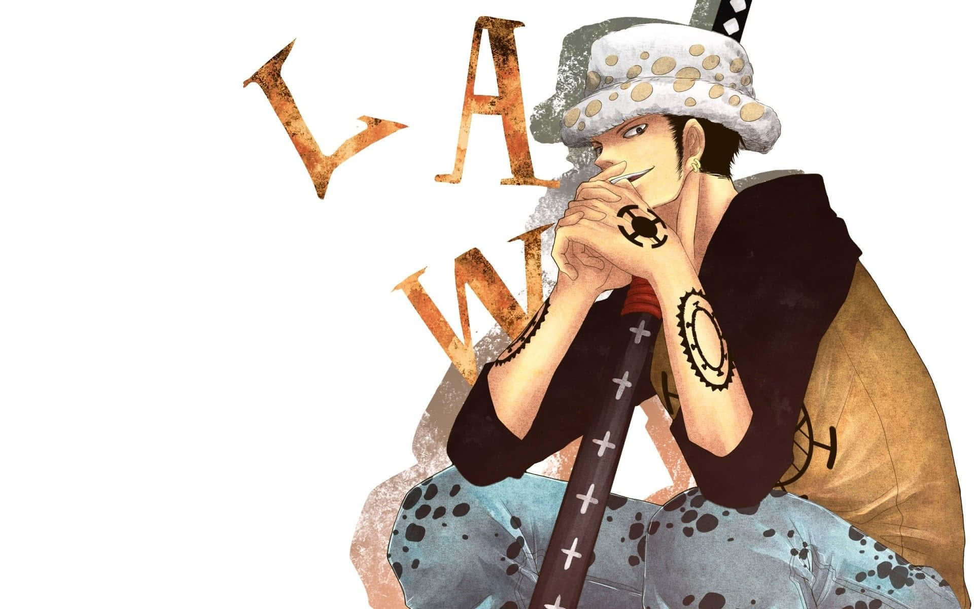 One Piece Cool Trafalgar D. Water Law Wallpaper